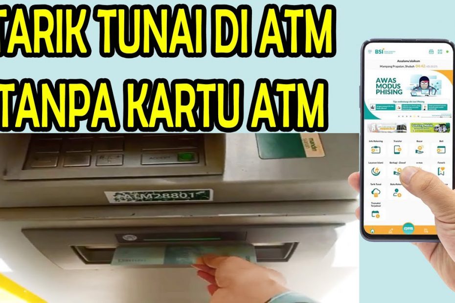 Cara Tarik Tunai Tanpa Kartu ATM BSI Mobile